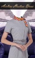 Airline Hostess Dress Affiche