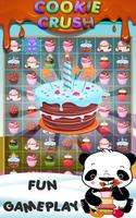 CupCake Crush : Free Cookie Cake Jam Game स्क्रीनशॉट 1