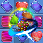 Candy Gummy : Free Heroes Match 3 Game ícone