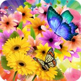 Flower Crush Match 3 : New Game Blossom Garden আইকন