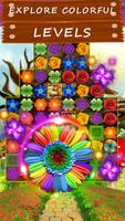 Flower Crush Match 3 : New Game Blossom Garden اسکرین شاٹ 2