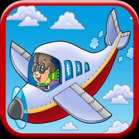 Plane Game: Kids - FREE! Affiche