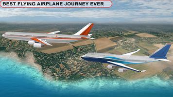 Airplane Pilot Flight Race Simulator ภาพหน้าจอ 1