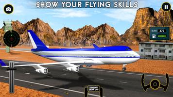 Flight Pilot Simulator Games Plakat