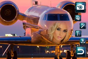 Airplane Photo Frame captura de pantalla 2
