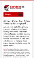 Airport Cyber Security Affiche