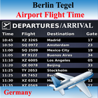 Berlin Airport Flight Time icône