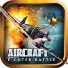 WWII aircraft combat 3D simula icon