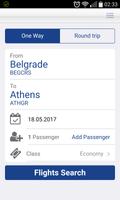 Air Serbia for Mobile plakat