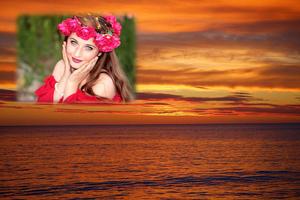 Nature Photo Frame New الملصق