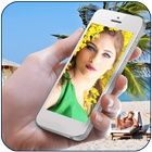 Selfie photo frame আইকন