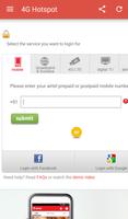2 Schermata 4G wifi Hotspot Airtel Huawei