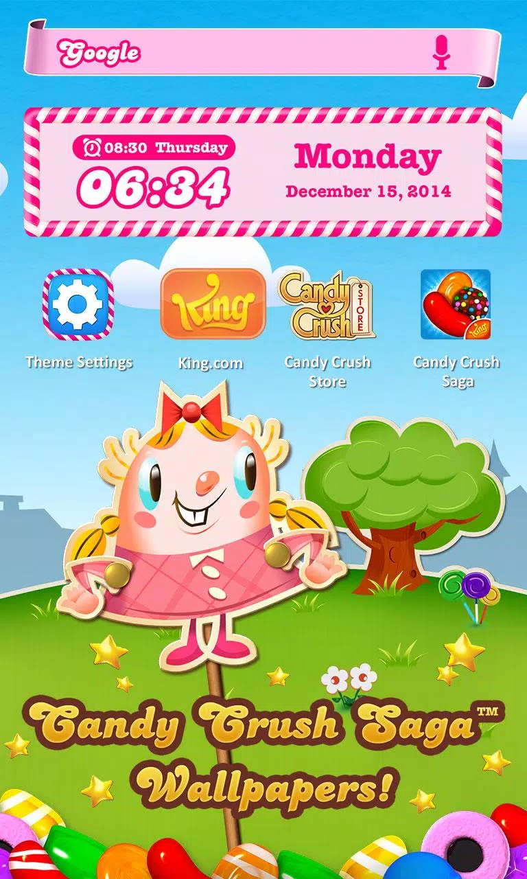 Descarga de APK de Tema Android de Candy Crush para Android Descarga de APK de Tema Android de Candy Crush para Android
