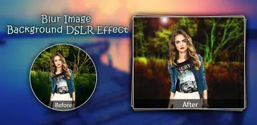 Blur Image Background DSLR Effect