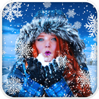 Snow Effect Photo Editor أيقونة