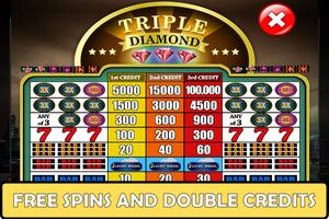 برنامه‌نما Triple Diamond - Slot Machine عکس از صفحه