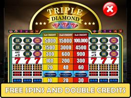 برنامه‌نما Triple Diamond - Slot Machine عکس از صفحه