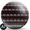 Theme for A.I.type Frame Red א