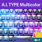 A. I. Type Multicolor א icon