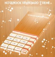 Notebook Keyboard Theme capture d'écran 2