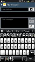 Black and White Keyboard ภาพหน้าจอ 2