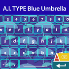 A. I. Type Blue Umbrella א ícone