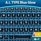 A.I. Type Blue Glow א 圖標