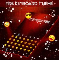 Fire Keyboard Theme poster