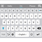 Theme for AI.type S6 Keyboard Zeichen