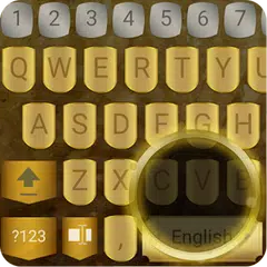 ai.keyboard Gold theme APK download