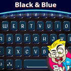 A.I. Type Black and Blue א ikona