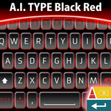 A.I. Type Black Red א ไอคอน