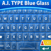 A.I. Type Blue Glass א