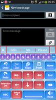 برنامه‌نما Large Key Keyboard عکس از صفحه