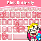 ikon A.AKU M.Ketik Pink Butterfly א
