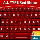 آیکون‌ Red Shine Keyboard