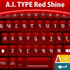 Red Shine Keyboard icon
