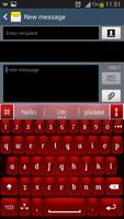 Red Shine Keyboard पोस्टर