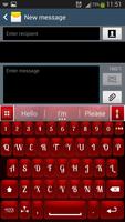 برنامه‌نما Red Shine Keyboard عکس از صفحه