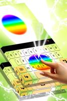 Colorful Halo Keyboard Themes imagem de tela 1