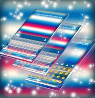 Color Paradise Keyboard Skin اسکرین شاٹ 2