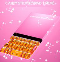 Candy Stick Keypad Theme Cartaz