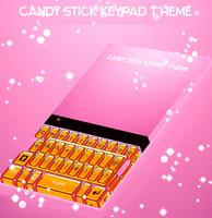 Candy Stick Keypad Theme Affiche