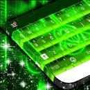 电气绿色键盘主题 APK