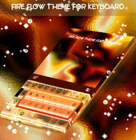 Fire Flow Theme For Keyboard Affiche