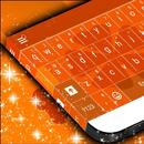 Flat Orange Theme zum Keyboard APK