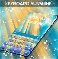Keyboard Sunshine Theme Affiche