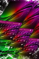 Neon Burst Keyboard Skin penulis hantaran