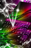 Neon Burst Keyboard Skin screenshot 3