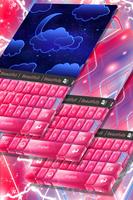 Pinkomania Keyboard Theme Affiche